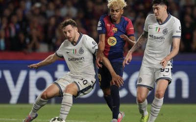 EL BARÇELONA REACCIONA A TIEMPO EN UN VIBRANTE EMPATE ANTE EL INTER DE MILÁN